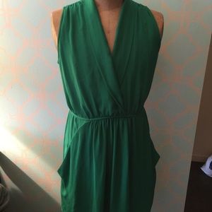 Collective Concepts Tie Waist Sleeveless Dress