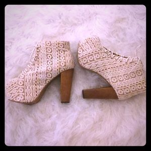 Jeffery Campbell Lace Litas