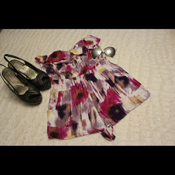 Streak Print Romper - Picture 1 of 1