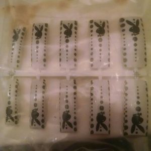 Playboy nail tip's and silk tank bundle