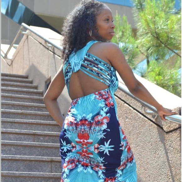 Floral Maxi dress - Picture 3 of 4