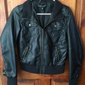 Leather jacket