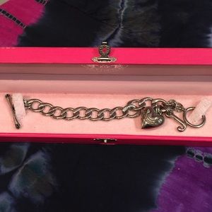 Juicy Couture "heart toggle"bracelet