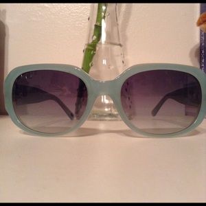 Fossil Light Blue Ombré Sunglasses
