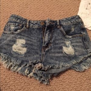 Jean shorts