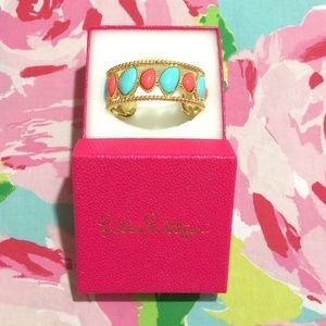 BNIB Lilly Pulitzer Gold Cuff Bracelet ✨