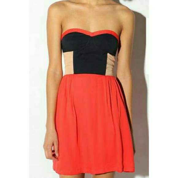Sparkle & Fade Urban Color Block Dress