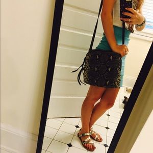 Banana Republic animal print  cross body