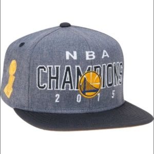 NEW warriors unisex NBA championship hats.
