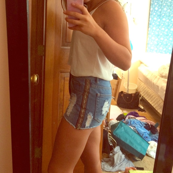 Tribal Hight waisted shorts