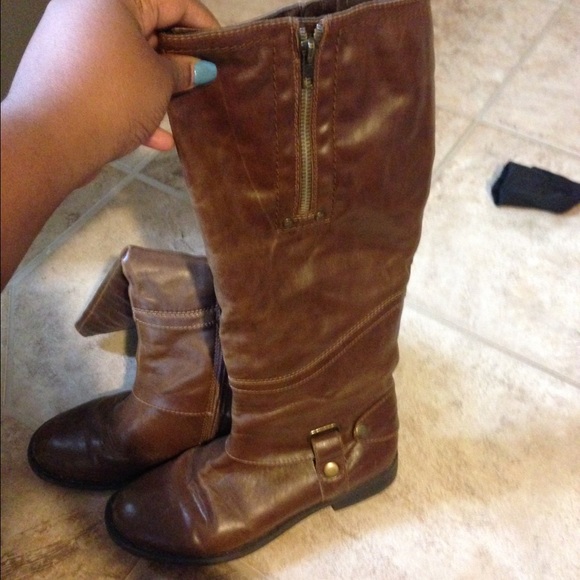 Leather Brinkley boots
