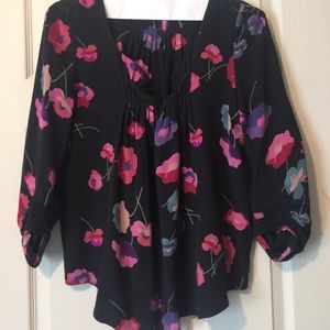 Rebecca Taylor Floral Top