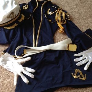 ☝🏻️HOLDSailor / cadet Halloween costume size XS/S