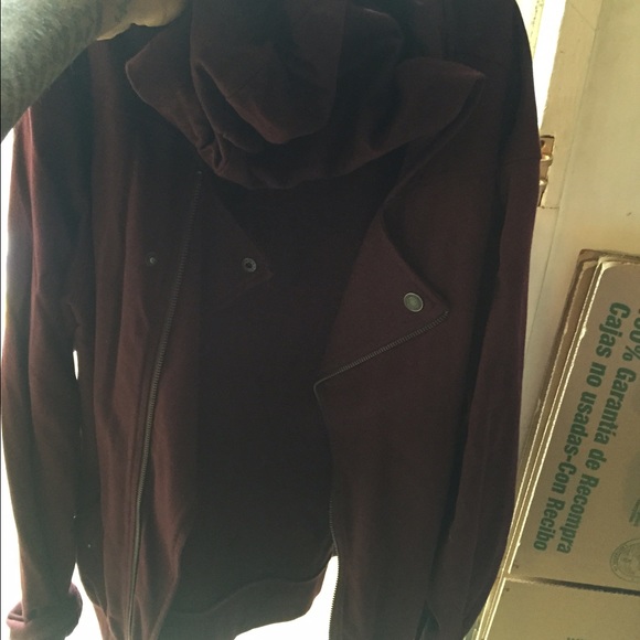Burgundy Charles and a Half Jacket