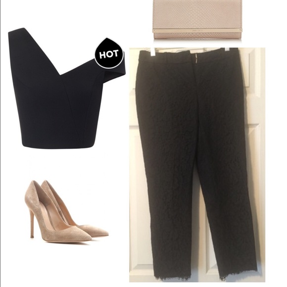 Kate Spade Jackie Capri Lace Pants