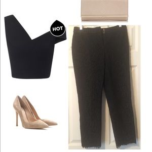 Kate Spade Jackie Capri Lace Pants