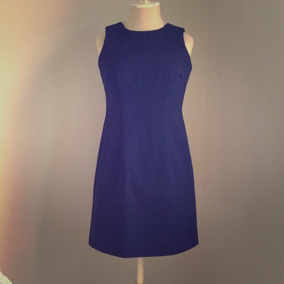 Navy work dress