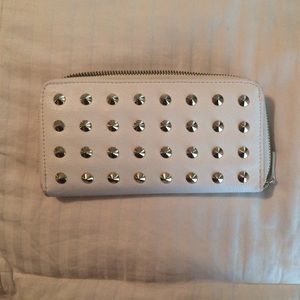 White wallet