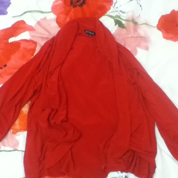 Red Cardigan by George