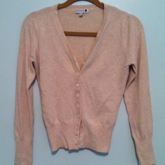 Cotton On Beige cardigan