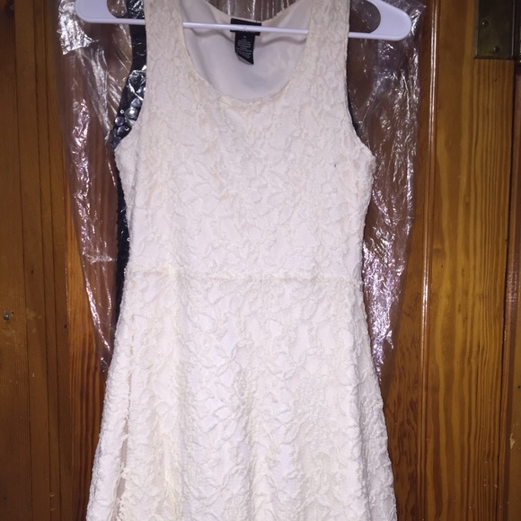 Lace dress.