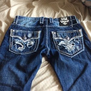 Rock Revival jeans.