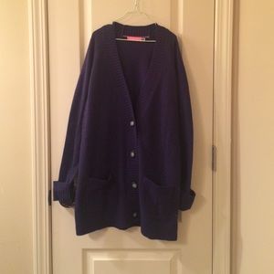 Isaac Mizrahi cashmere cardigan