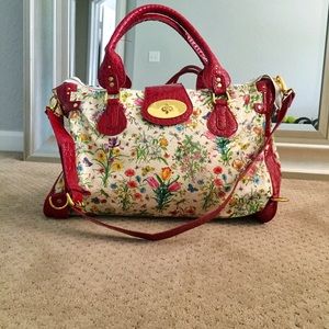 Large Faux Leather Tote