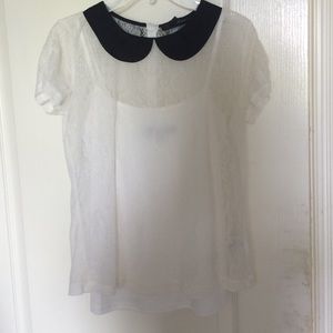 Peter Pan Collar Top