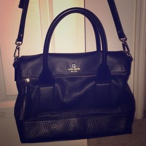 KATE SPADE southport avenue carmen black leather