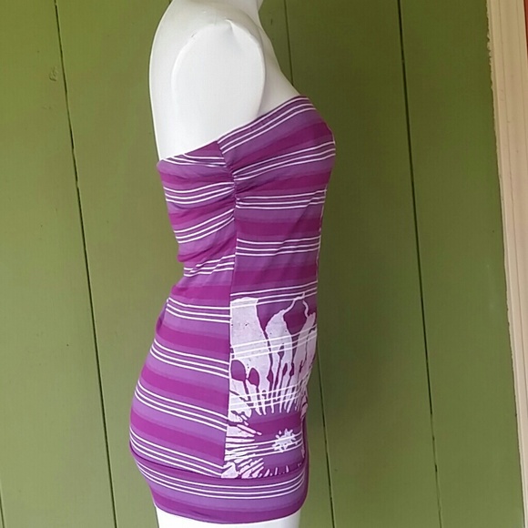 Pretty Purple Tube Top - Picture 2 of 4