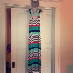 Horizontal Striped Maxi