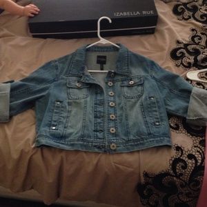 Short faded demon jacket. Great with rompers!