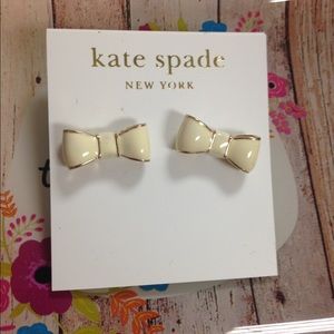 Kate spade ivory bows