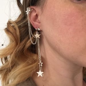 Ear cuff/earring with stars