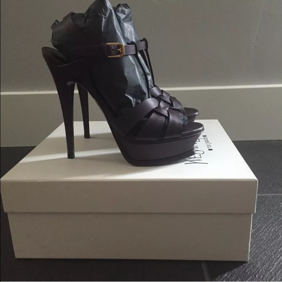 Yves Saint Laurent YSL Tribute Sandals 105mm