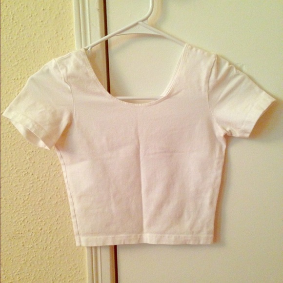 White Crop Top