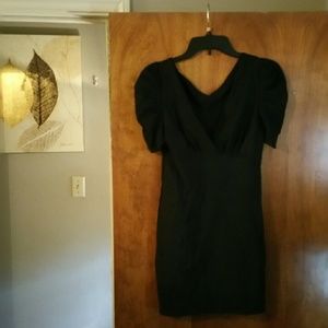 Simple black dress