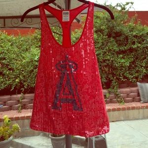 Pink Angels shirt NWOT