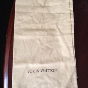 Authentic Louis Vuitton dust bag