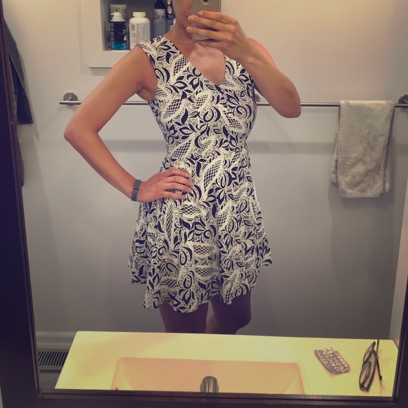 Collective Concepts Printed Skater Dress