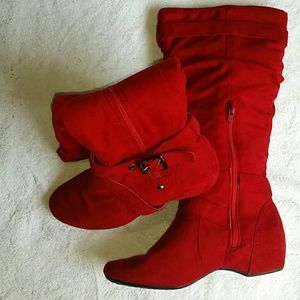 Red Riding Boots