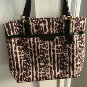 SALE! Authentic Coach Tote Leopard design