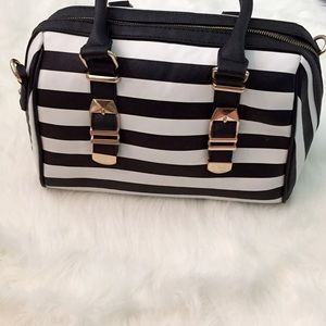 Striped Purse
