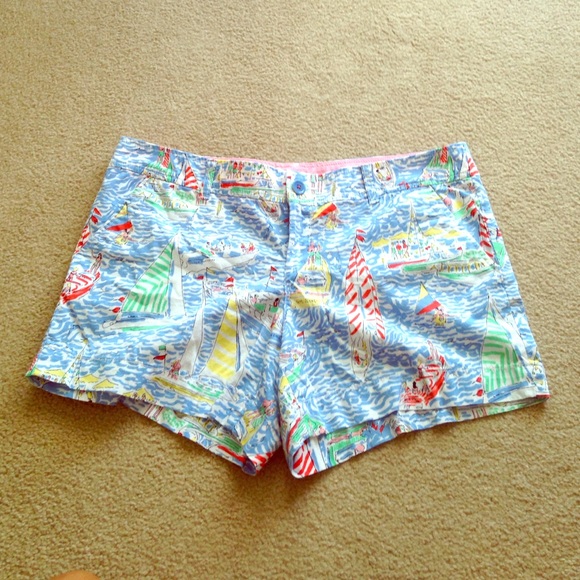 Size 14 Lilly Pulitzer "Get Nauti" shorts