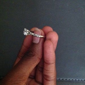 Fake Diamond Ring