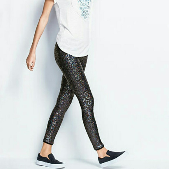 VS Fashion Show Exclusive Sequin Leggings Bling