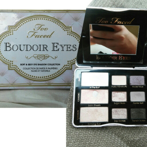 Boudoir Eyes Two Faced collection of 9 pallet