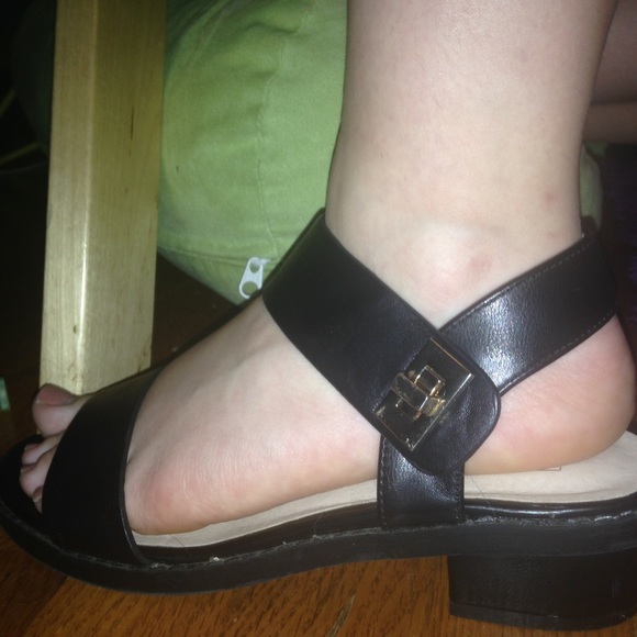 Topshop Black Sandals - Picture 4 of 4