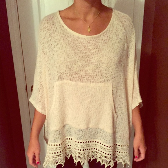 Fringe poncho